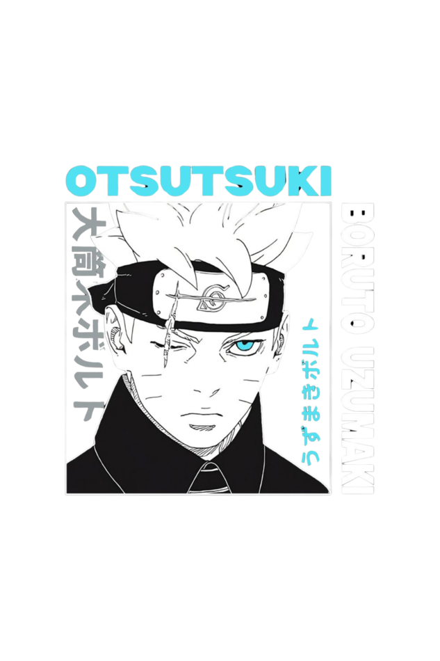 Boruto Uzumaki Oversized Hooded Sweatshirt