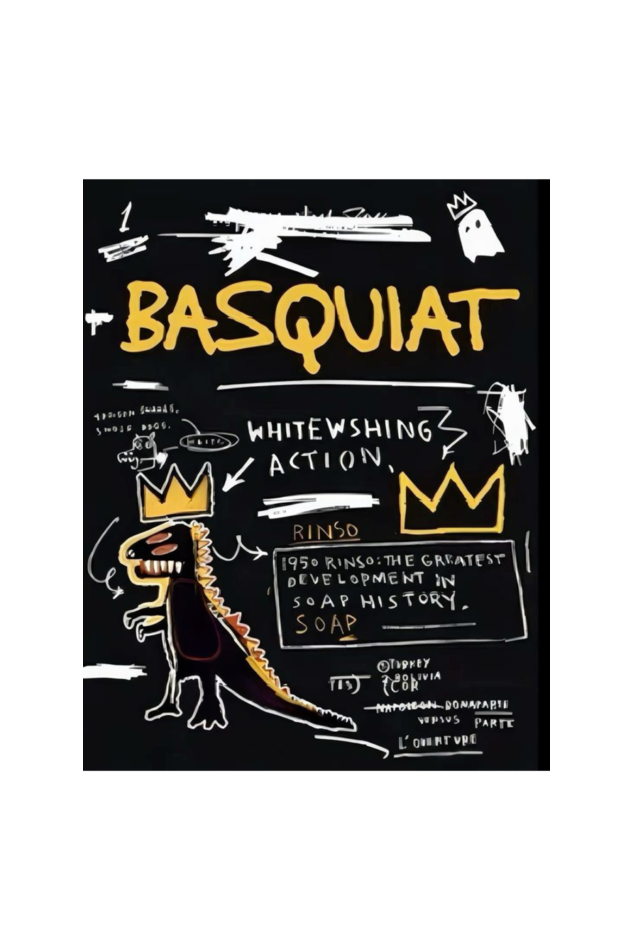 Basquiat’s paintings Oversized Hooded Sweatshirt