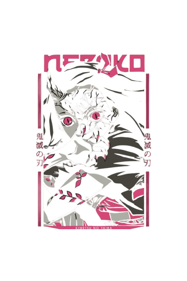 Nezuko Demon Form Oversized Hooded Sweatshirt