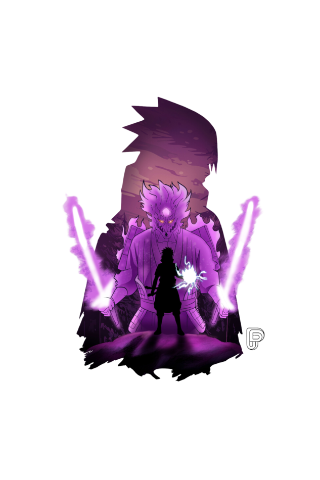 Sasuke Susanoo Oversized Terry T-Shirt