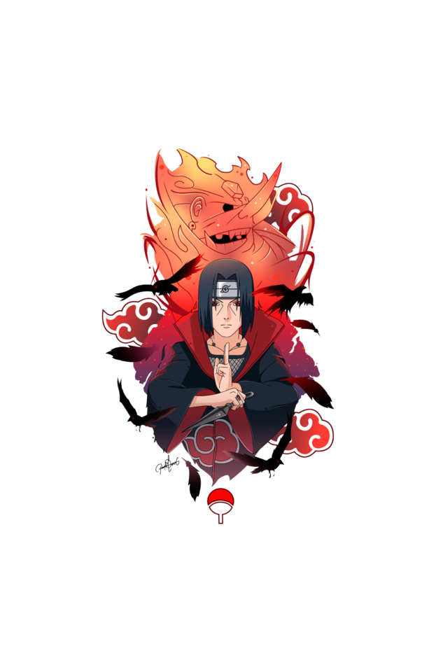 Itachi Uchiha Oversized Terry T-Shirt