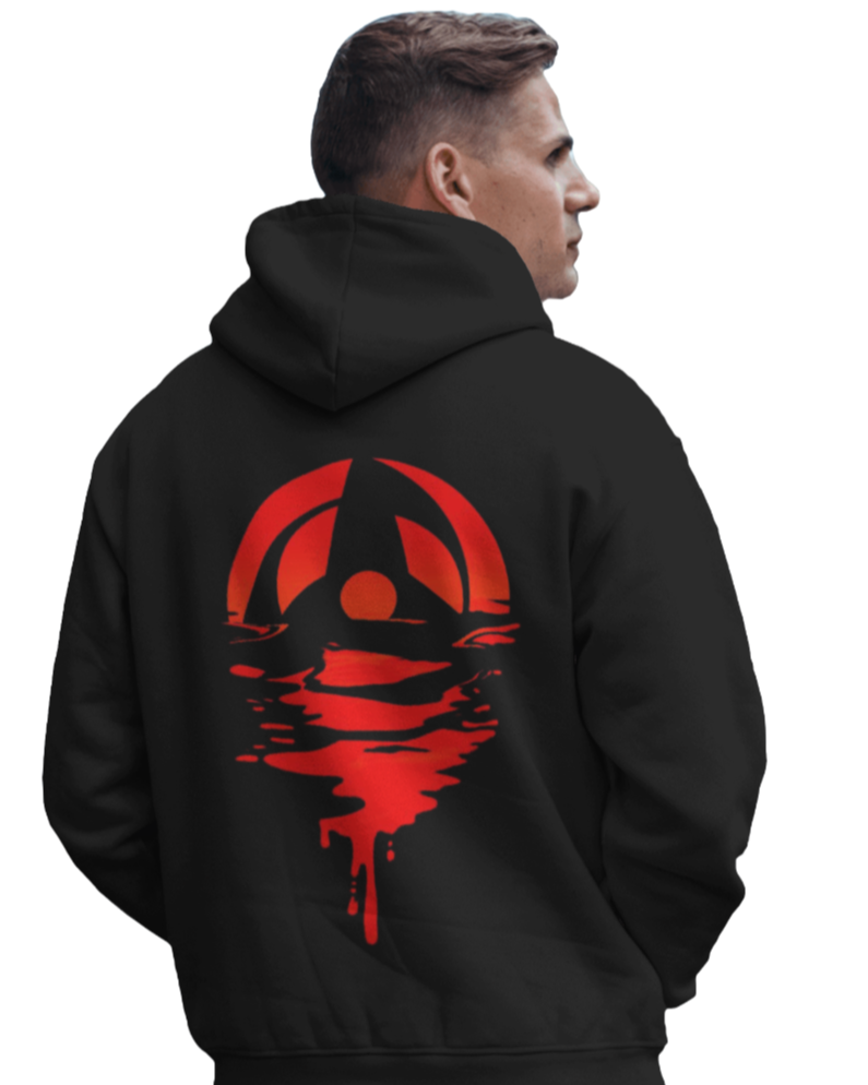 Kakashi's Mangekyō Sharingan Oversized Hooded Sweatshirt