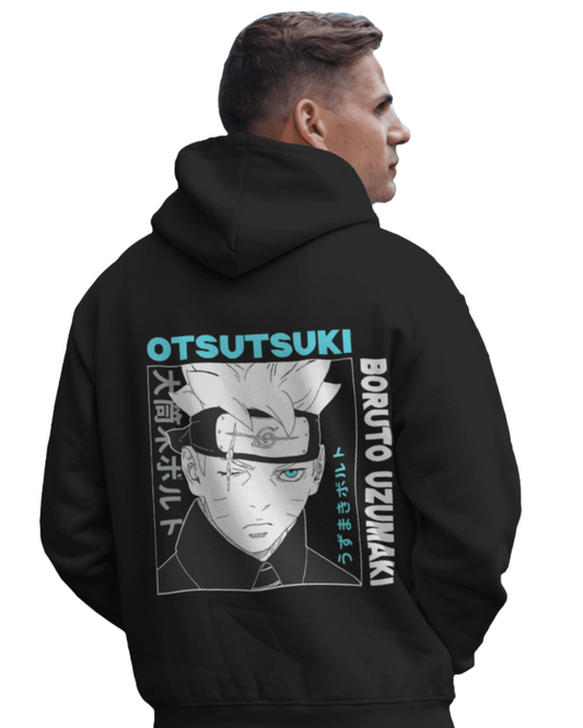 Boruto Uzumaki Oversized Hooded Sweatshirt