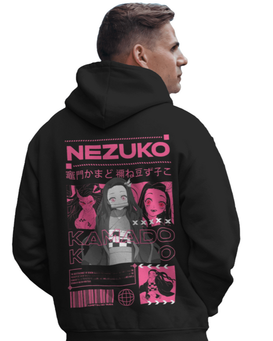 Nezuko Kamado Oversized Hooded Sweatshirt