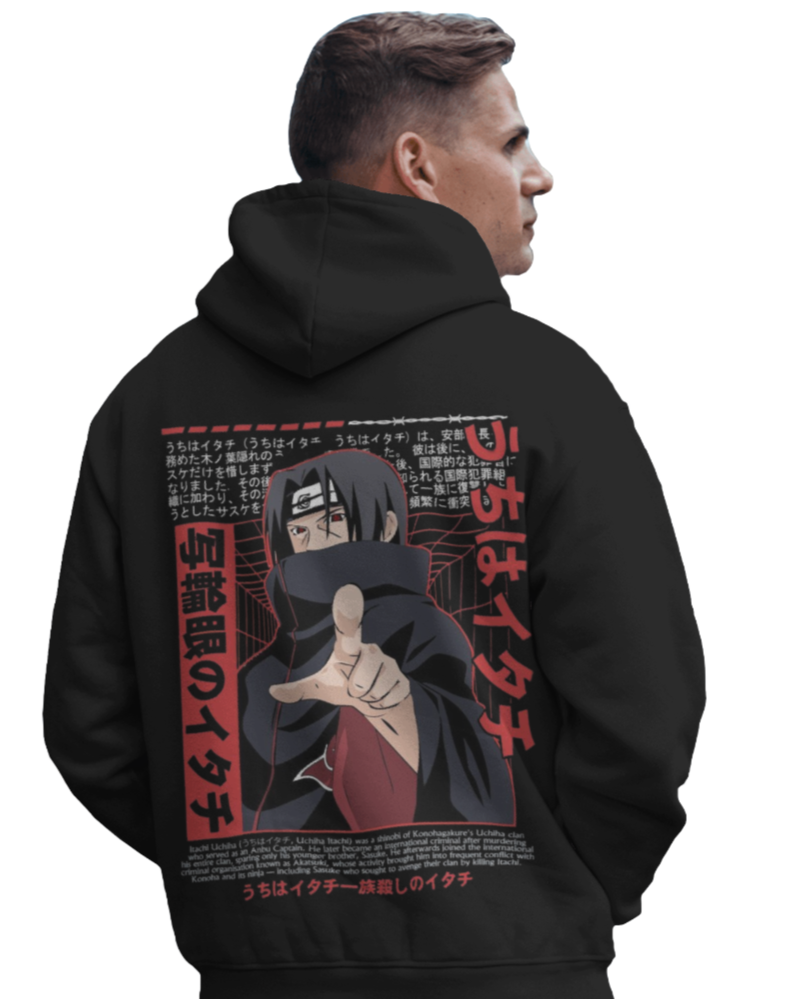 Itachi Uchiha Oversized Hooded Sweatshirt