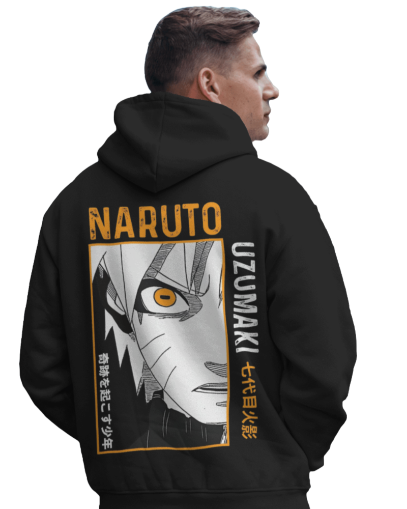 Naruto Sage Mode Oversized Hooded Sweatshirt