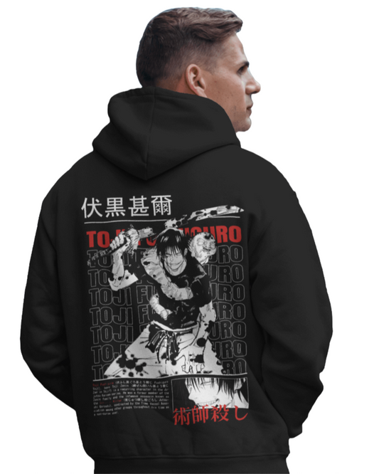 Toji Fushiguro Oversized Hooded Sweatshirt