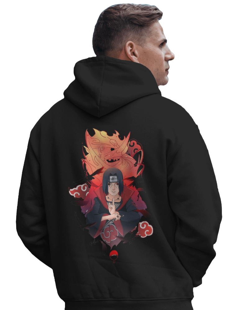 Itachi Uchiha Oversized Hooded Sweatshirt