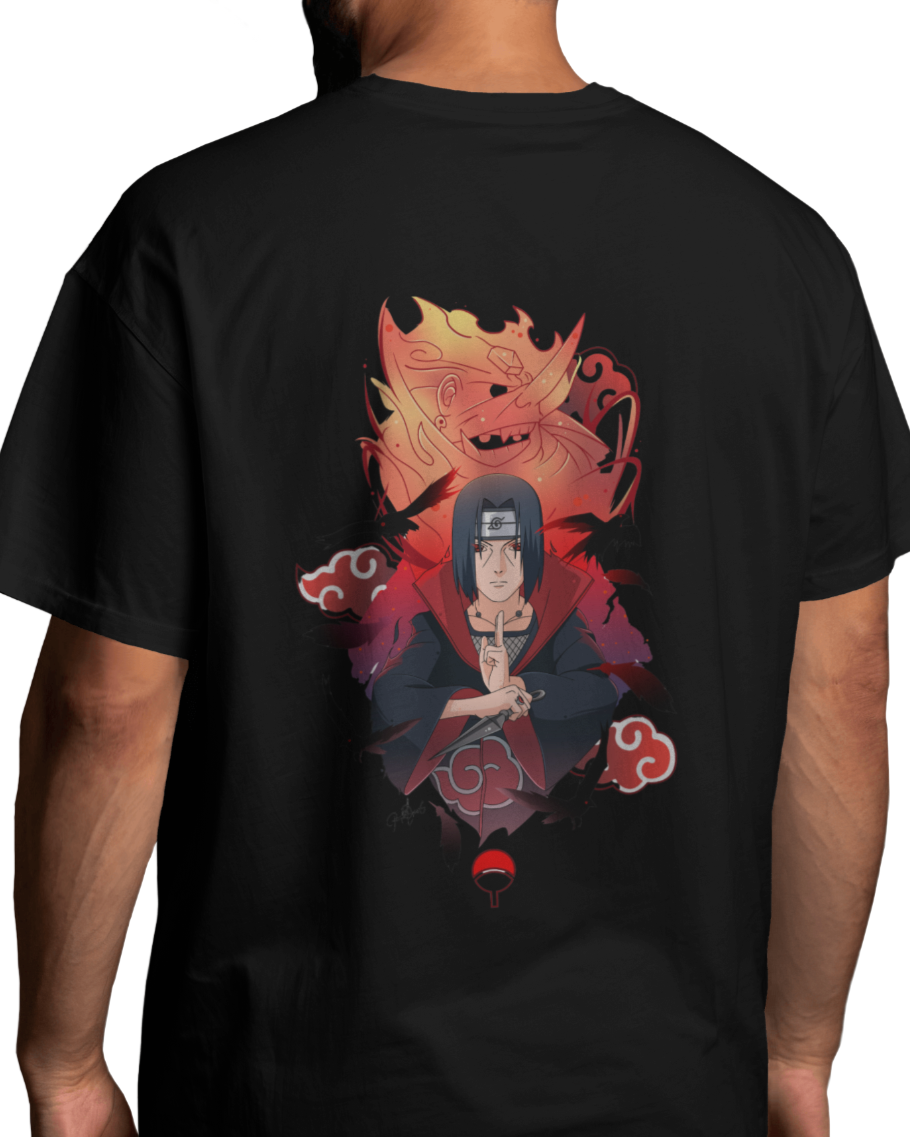 Itachi Uchiha Oversized Terry T-Shirt