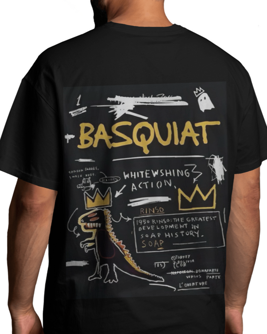 Basquiat’s paintings Oversized Terry T-Shirt