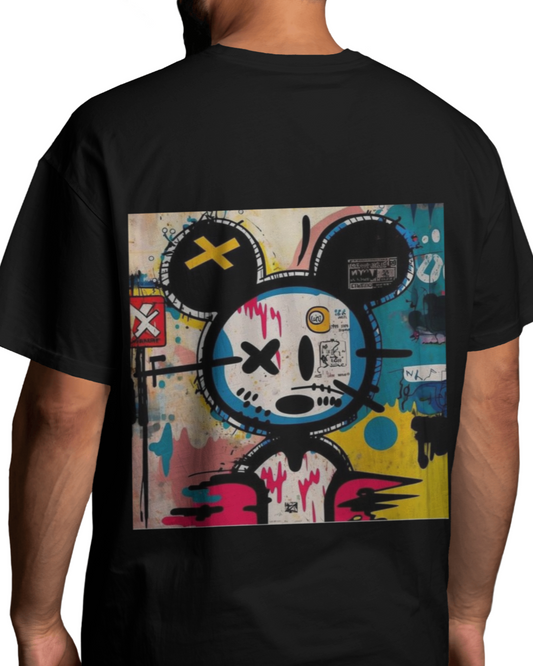 Dark Mickey Oversized Terry T-Shirt