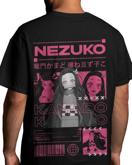 Nezuko Kamado Oversized Terry T-Shirt