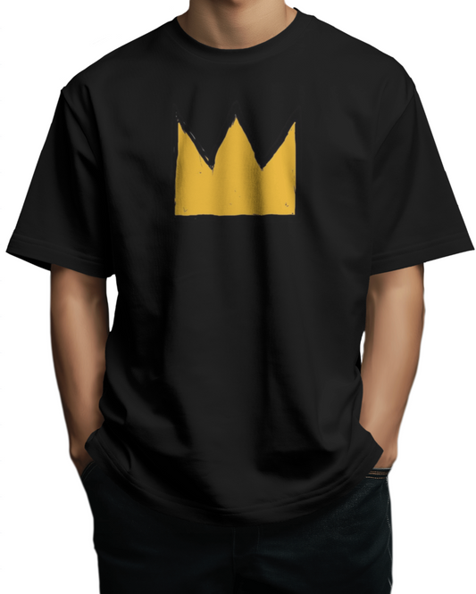 Basquiat Crown Oversized Terry T-Shirt