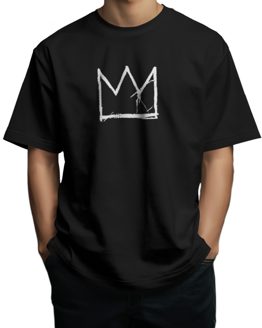 Basquiat King Oversized Terry T-Shirt