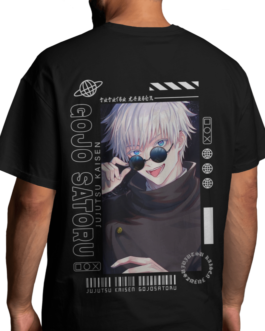 Satoru Gojo Oversized Terry T-Shirt