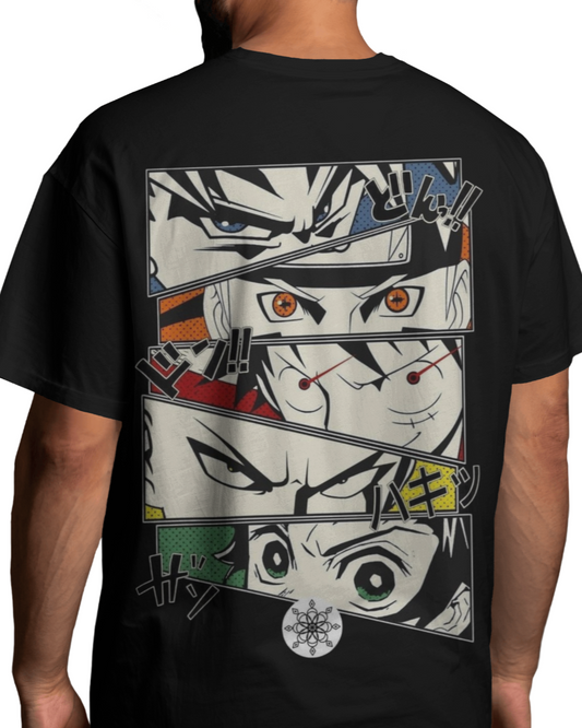 Anime World Oversized Terry T-Shirt