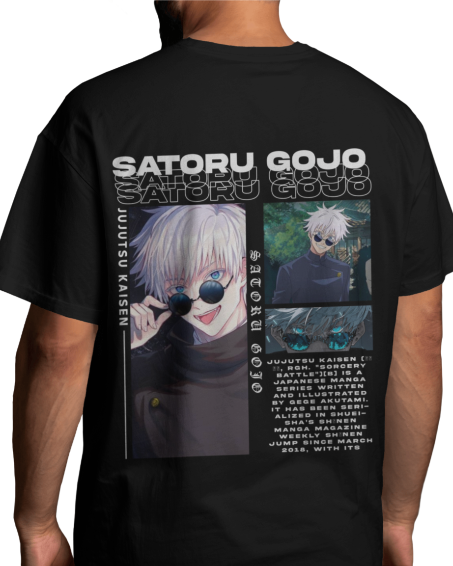 Satoru Gojo Oversized Terry T-Shirt