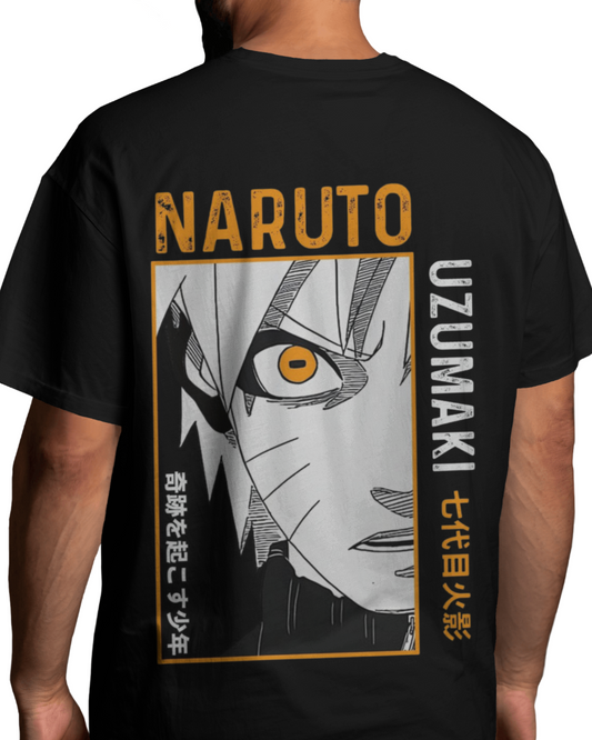 Naruto Sage Mode Oversized Terry T-Shirt